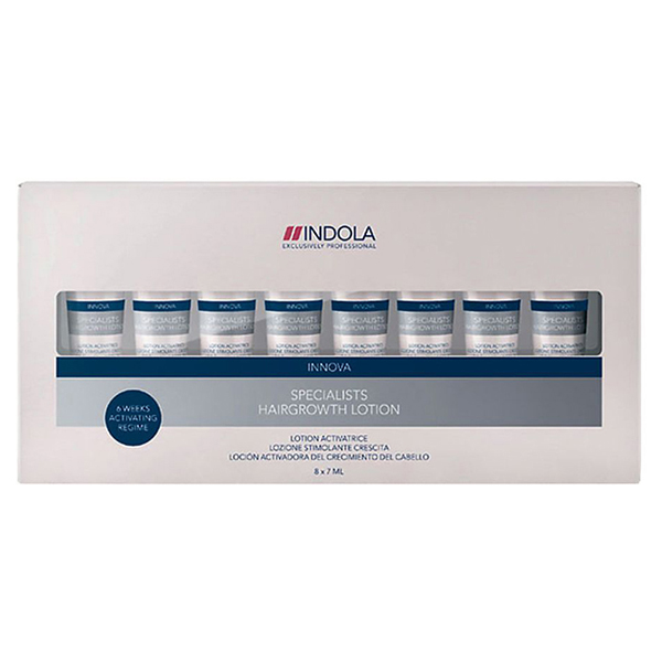 indola specialists hairgrowth lotion 8 x 7ml
