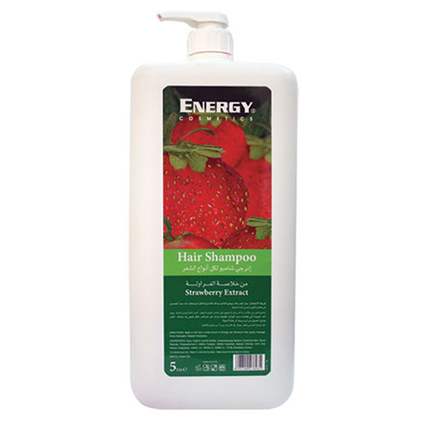 hair shampoo with strawberry extract - 5l