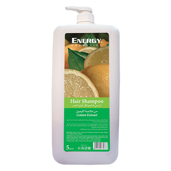 hair shampoo with lemon extract - 5l