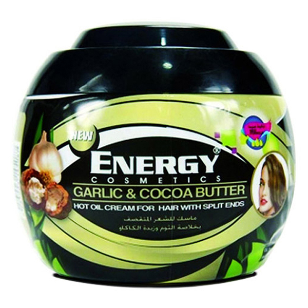 garlic & cocoa butter hot oil cream - 1000ml
