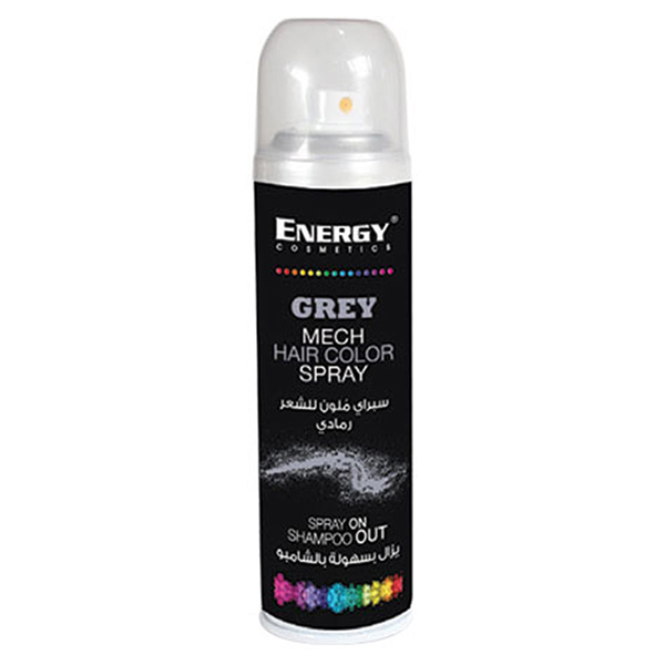 mech hair color spray - grey  - 100ml