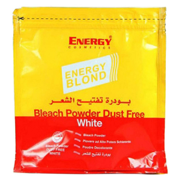 energy blond bleach powder dust free white