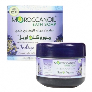 moroccan soap with indigo desert - 250ml