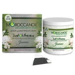 moroccan organic bath soap with jasmine 250 ml