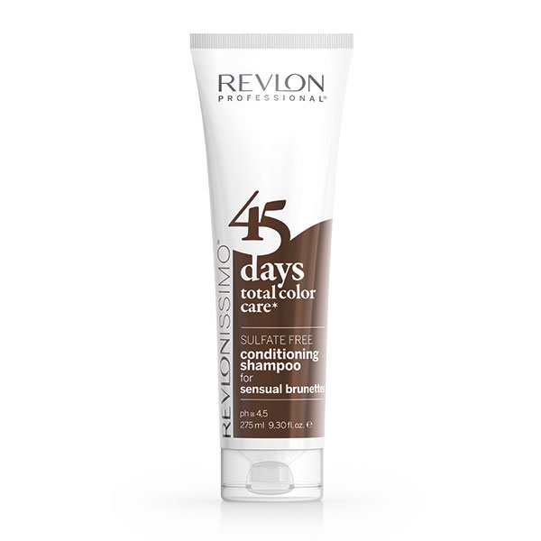 45 days total color care conditioning shampoo sensual brunetts 275 ml